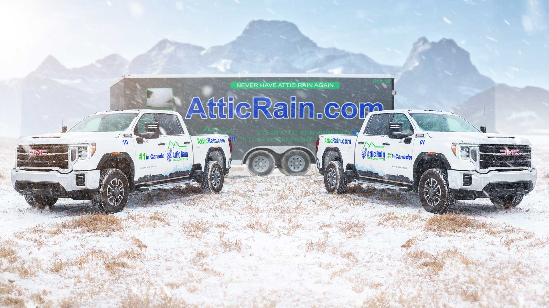 We Service Calgary & Area | Attic Rain Specialists | Calgary, AB